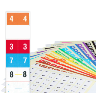 カラーナンバーラベル