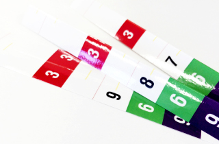 カラーシートのラミネート加工